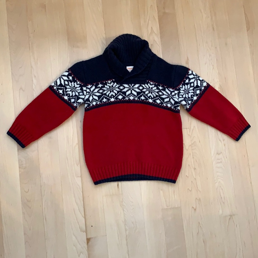 Gymboree Toddler Holiday Sweater ❤️💙